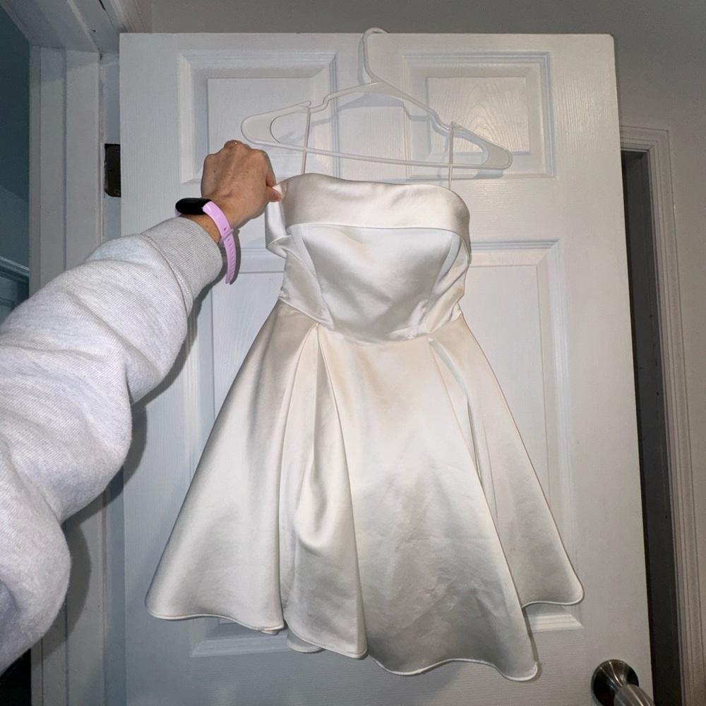 Like New. Meshki dress. Perfect for after party wedding dress.